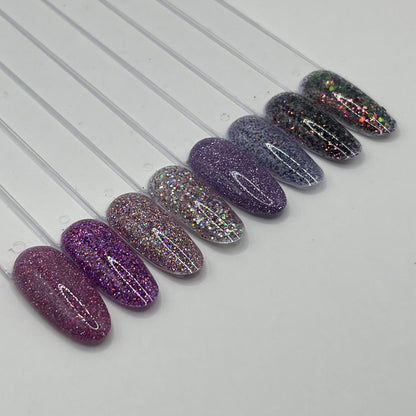 Purple Glitter set