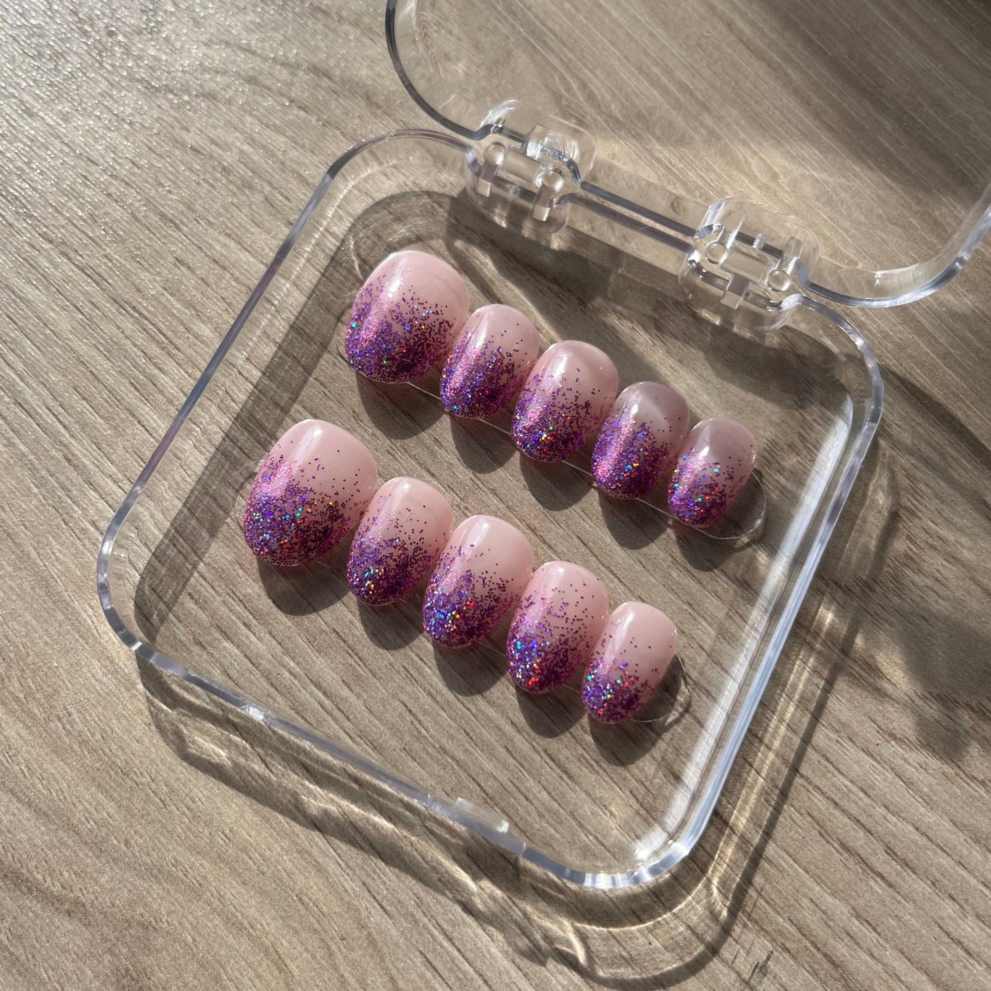 Nail storage box