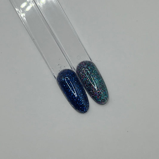 Blue Glitter set