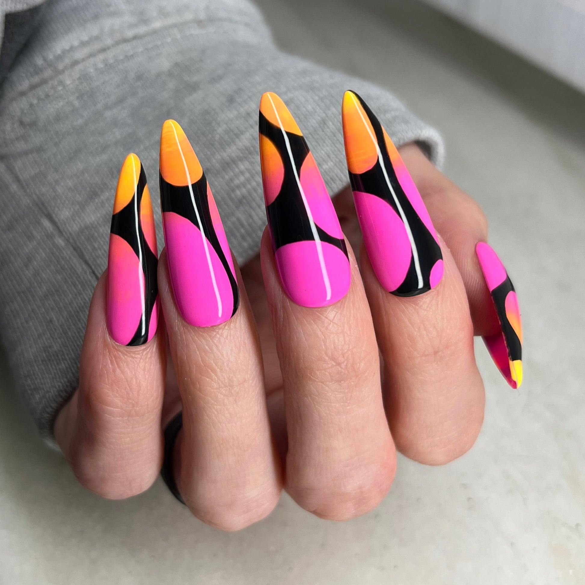 Sunset Swirls